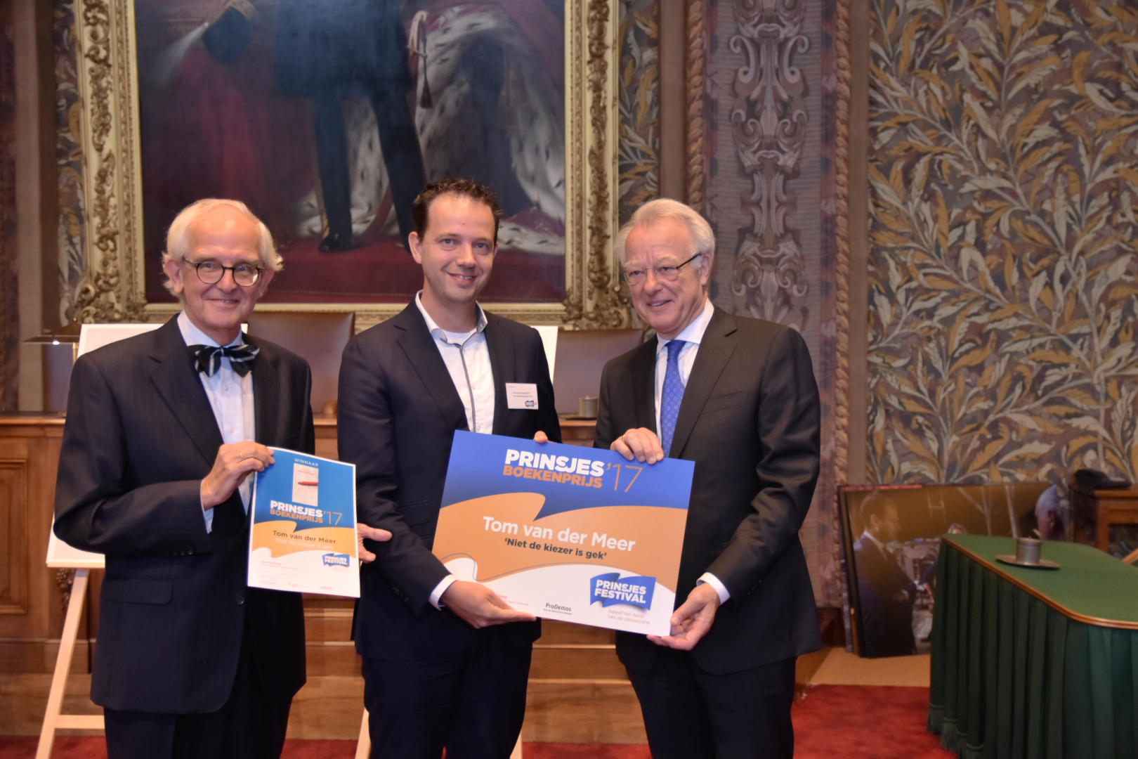 Prinsjesboekenprijs 2017 voor Tom van der Meer – Prinsjesfestival
